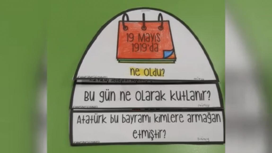 Gezegenler Sınıfı Sabah Grubu.. 19 Mayıs Atatürk'ü Anma, Gençlik ve Spor Bayramı Etkinliğimiz