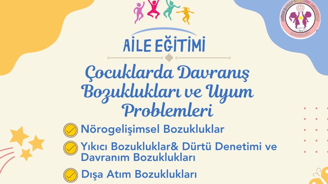 Tekirdağ Eğitim Akademisi- Çocuklarda Davranış Bozuklukları ve Uyum Problemleri