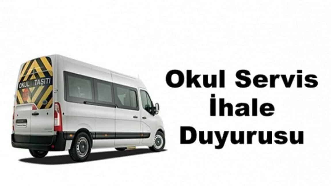 2025-2026 Eğitim-Öğretim Yılı Servis Taşımacılığı İhalesi